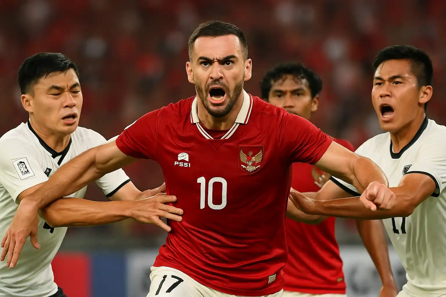 Cầu thủ nhập tịch Indonesia tạo nên những trận đấu đầy kịch tính và tranh cãi